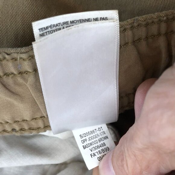 Old Navy Mens Jogger Pants Size XL 40x30 Measured Tall Khaki Drawstring - Picture 11 of 13
